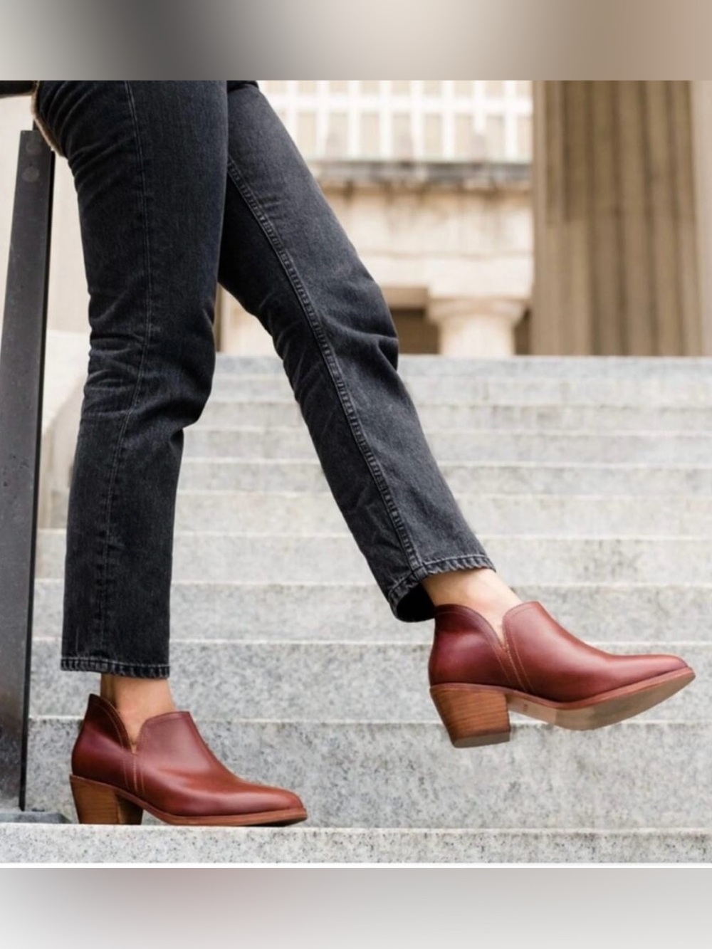 New Anthropologie Nisolo Mia Everyday Ankle Boots Shoes 7.5